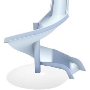 Attachment slide 270 degree PH 195cm, spiralled to right
